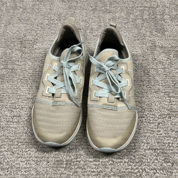 KURU Stride Move Shoes Womens 9 Lightweight Athletic Sneakers Tan Stretch - Picture 4 of 8